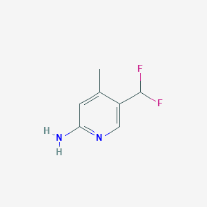 5-(Difluoromethyl)-4-methylpyridin-2-amine