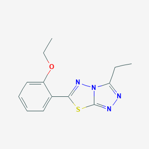 6-(2-Ethoxyphenyl)-3-ethyl[1,2,4]triazolo[3,4-b][1,3,4]thiadiazole