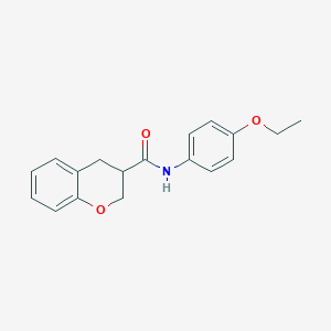 N-(4-ethoxyphenyl)-3,4-dihydro-2H-chromene-3-carboxamide