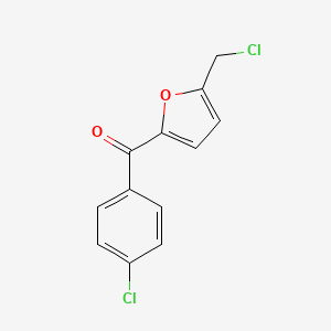 [5-(Chloromethyl)-2-furyl](4-chlorophenyl)methanone