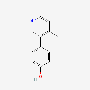 4-(4-Methylpyridin-3-yl)phenol