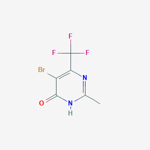 5-Bromo-2-methyl-6-(trifluoromethyl)pyrimidin-4-ol
