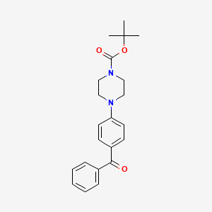 tert-Butyl 4-(4-benzoylphenyl)piperazine-1-carboxylate
