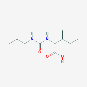 N-[(2-methylpropyl)carbamoyl]isoleucine