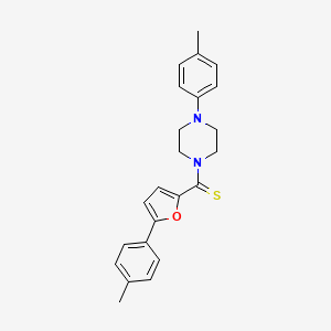 (5-(p-Tolyl)furan-2-yl)(4-(p-tolyl)piperazin-1-yl)methanethione
