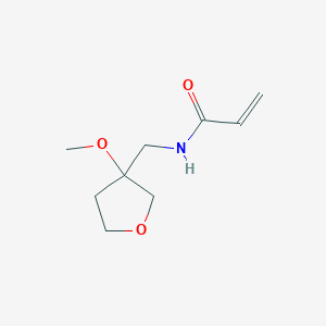 N-[(3-Methoxyoxolan-3-yl)methyl]prop-2-enamide