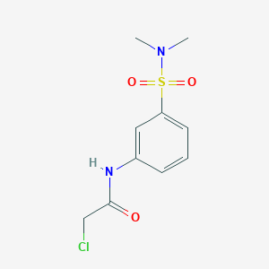 2-chloro-N-[3-(dimethylsulfamoyl)phenyl]acetamide