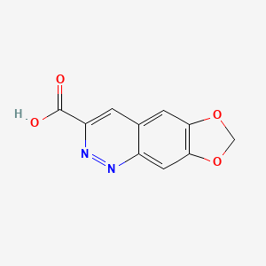 molecular formula C10H6N2O4 B2942626 [1,3]Dioxolo[4,5-g]cinnoline-3-carboxylic acid CAS No. 929971-97-1