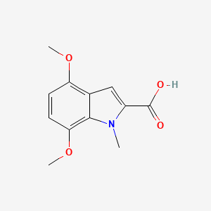 4,7-Dimethoxy-1-methyl-1H-indole-2-carboxylic acid