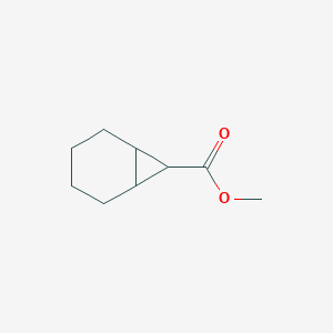 molecular formula C9H14O2 B2942708 Methyl bicyclo[4.1.0]heptane-7-carboxylate CAS No. 36744-59-9; 61452-49-1