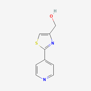 [2-(Pyridin-4-yl)-1,3-thiazol-4-yl]methanol