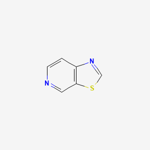 molecular formula C6H4N2S B2942746 Thiazolo[5,4-c]pyridine CAS No. 273-70-1; 273-75-6