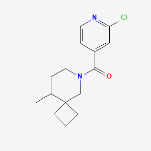 6-(2-Chloropyridine-4-carbonyl)-9-methyl-6-azaspiro[3.5]nonane