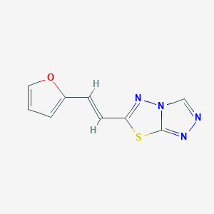 6-[2-(2-Furyl)vinyl][1,2,4]triazolo[3,4-b][1,3,4]thiadiazole