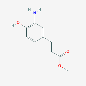 molecular formula C10H13NO3 B2942845 Methyl 3-(3-amino-4-hydroxyphenyl)propanoate CAS No. 51790-49-9