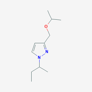 molecular formula C11H20N2O B2942920 1-sec-butyl-3-(isopropoxymethyl)-1H-pyrazole CAS No. 1856076-75-9
