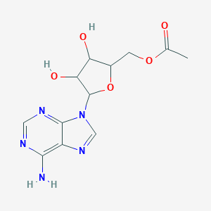 molecular formula C12H15N5O5 B029430 5'-O-乙酰基腺苷 CAS No. 2140-25-2