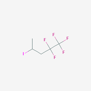 molecular formula C5H6F5I B2943119 4-碘-1,1,1,2,2-五氟戊烷 CAS No. 1379295-32-5