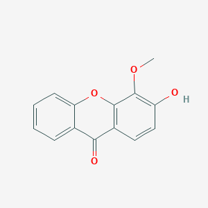 molecular formula C14H10O4 B2943151 3-Hydroxy-4-methoxyxanthone CAS No. 58315-65-4