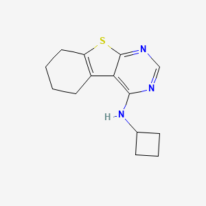 molecular formula C14H17N3S B2943179 Dopamine D2 receptor antagonist-1 CAS No. 1055411-77-2