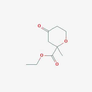 Ethyl 2-methyl-4-oxooxane-2-carboxylate