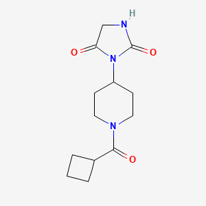 3-(1-(Cyclobutanecarbonyl)piperidin-4-yl)imidazolidine-2,4-dione