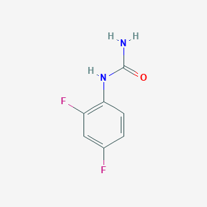 molecular formula C7H6F2N2O B2943223 2,4-二氟苯基脲 CAS No. 145602-64-8