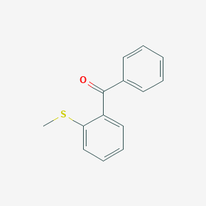 molecular formula C14H12OS B2943294 2-(Methylthio)benzophenone CAS No. 1620-95-7