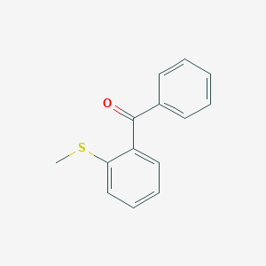 molecular formula C14H12OS B2943294 2-(甲硫基)二苯甲酮 CAS No. 1620-95-7