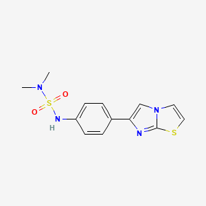 6-[4-(Dimethylsulfamoylamino)phenyl]imidazo[2,1-b][1,3]thiazole