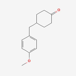 4-(4-Methoxy-benzyl)-cyclohexanone