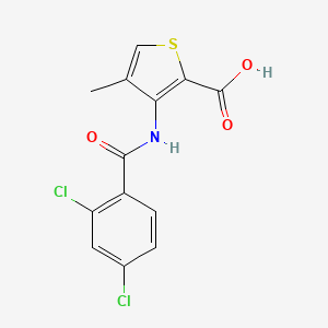 3-[(2,4-Dichlorobenzoyl)amino]-4-methyl-2-thiophenecarboxylic acid