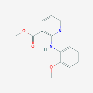 molecular formula C14H14N2O3 B2943421 Methyl 2-(2-methoxyanilino)pyridine-3-carboxylate CAS No. 114501-07-4