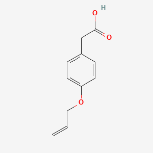 molecular formula C11H12O3 B2943424 4-Allyloxyphenylacetic acid CAS No. 72224-22-7