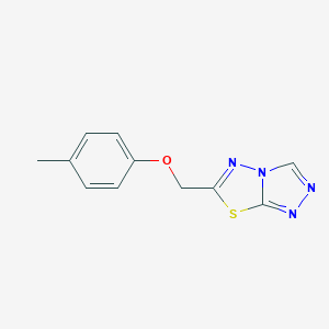 6-[(4-Methylphenoxy)methyl][1,2,4]triazolo[3,4-b][1,3,4]thiadiazole