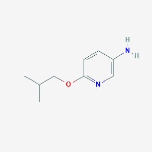 molecular formula C9H14N2O B2943445 6-(2-Methylpropoxy)pyridin-3-amine CAS No. 867131-50-8