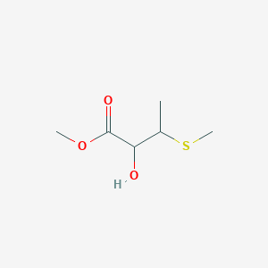 Methyl 2-hydroxy-3-methylsulfanylbutanoate