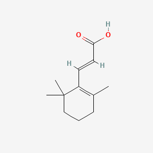 (E)-3-(2,6,6-trimethylcyclohexen-1-yl)prop-2-enoic acid