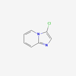molecular formula C7H5ClN2 B2943613 3-Chloroimidazo[1,2-a]pyridine CAS No. 100001-79-4; 5315-73-1