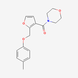 Morpholino(2-((p-tolyloxy)methyl)furan-3-yl)methanone