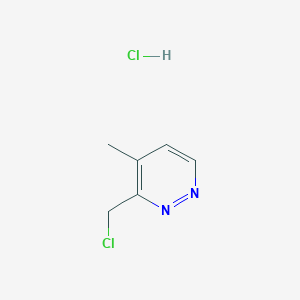 3-(Chloromethyl)-4-methylpyridazine hydrochloride