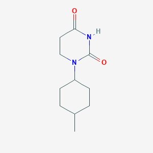 molecular formula C11H18N2O2 B2943832 1-(4-Methylcyclohexyl)-1,3-diazinane-2,4-dione CAS No. 1521540-42-0