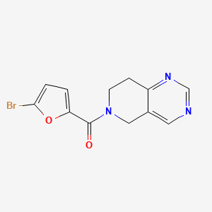 (5-bromofuran-2-yl)(7,8-dihydropyrido[4,3-d]pyrimidin-6(5H)-yl)methanone