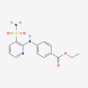 Ethyl 4-{[3-(aminosulfonyl)pyridin-2-yl]amino}benzoate