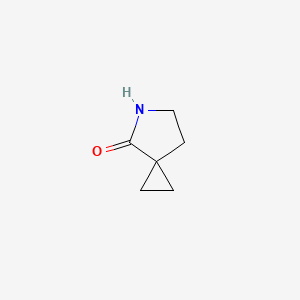 molecular formula C6H9NO B2943959 5-氮杂螺[2.4]庚烷-4-酮 CAS No. 3697-70-9