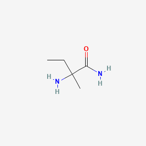 molecular formula C5H12N2O B2943994 (RS)-2-氨基-2-甲基丁酰胺 CAS No. 59209-90-4