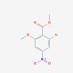 Methyl 2-bromo-6-methoxy-4-nitrobenzoate