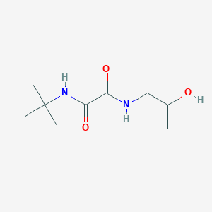 molecular formula C9H18N2O3 B2944035 N1-(叔丁基)-N2-(2-羟丙基)草酰胺 CAS No. 920350-42-1