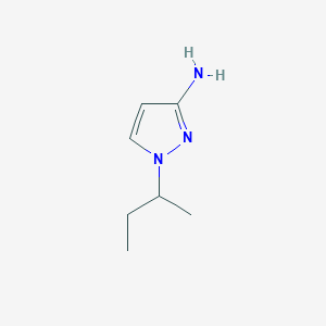 molecular formula C7H13N3 B2944051 1-(Butan-2-yl)-1H-pyrazol-3-amine CAS No. 1006481-33-9