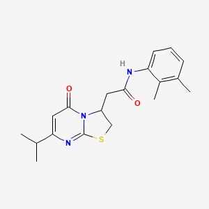 N-(2,3-dimethylphenyl)-2-(7-isopropyl-5-oxo-3,5-dihydro-2H-thiazolo[3,2-a]pyrimidin-3-yl)acetamide
